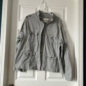 Thread & Supply Jacket with zipper and buttons. Size 2x.